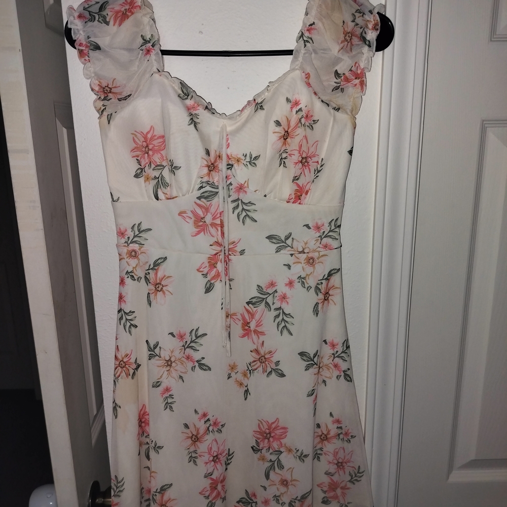 Floral Print Women's Dress